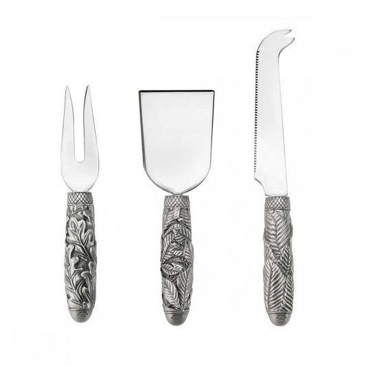 Royal Selangor Pewter Woodland Cheese Knife Trio 0148004