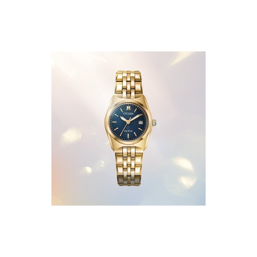 Ladies Citizen Eco Drive Steel Watch EW2293-56L