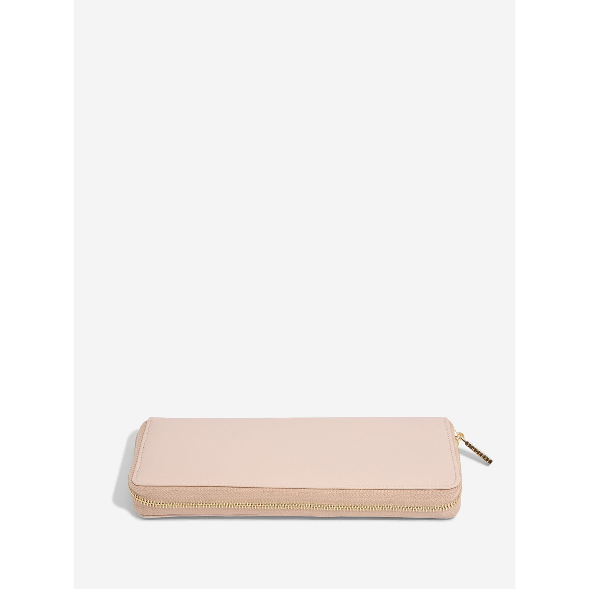 Ladies Faux Leather Blush Jewellery Roll 75758