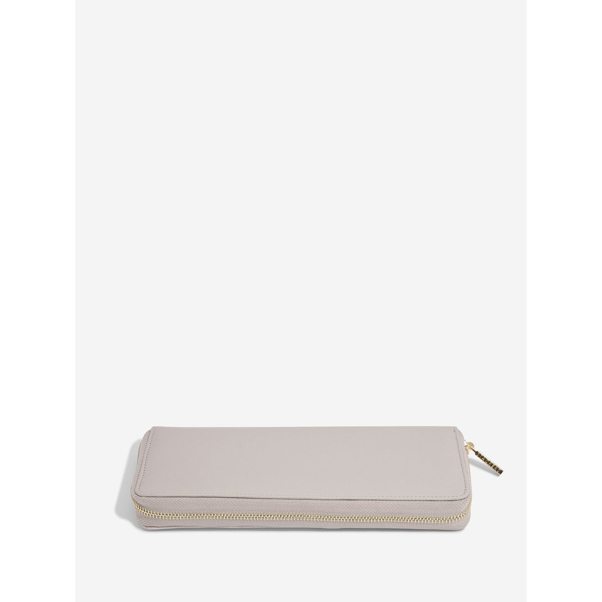 Ladies Taupe Faux Leather Jewellery Roll 75775
