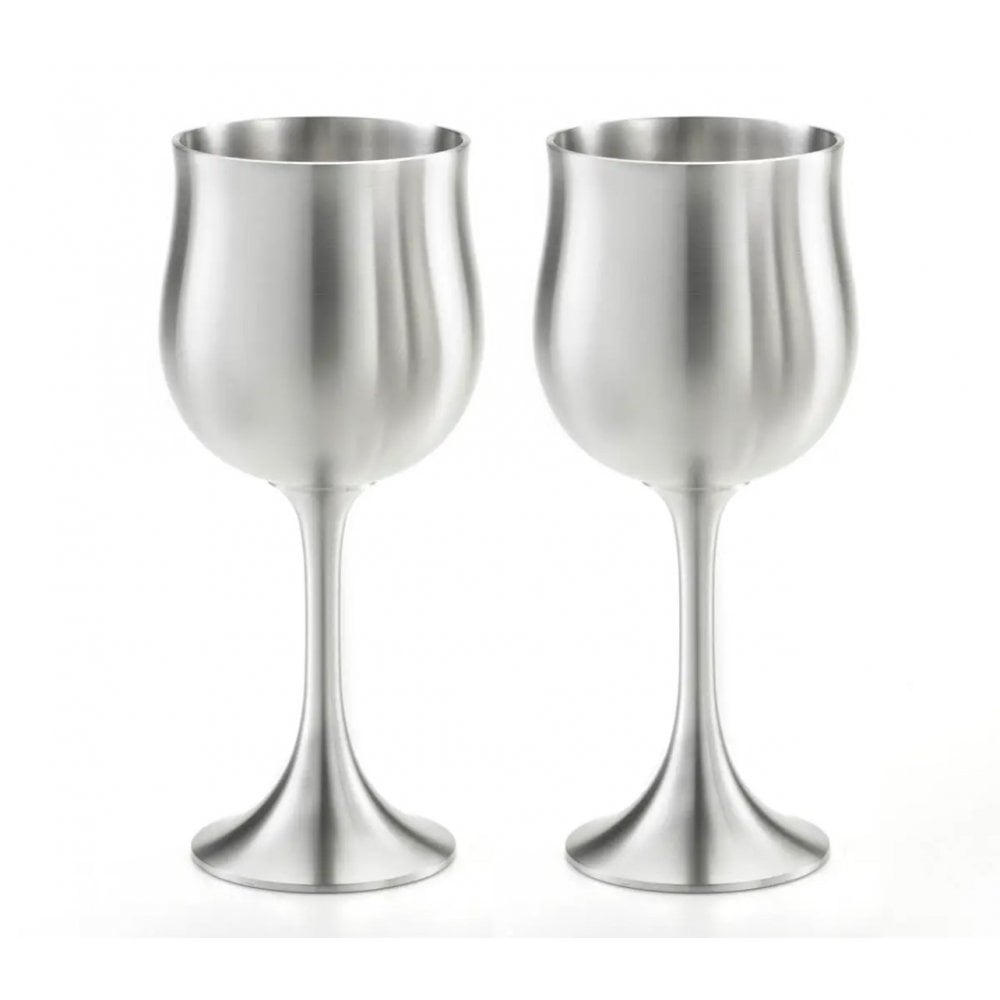 Wine Goblets In Wooden Gift Box 012555G