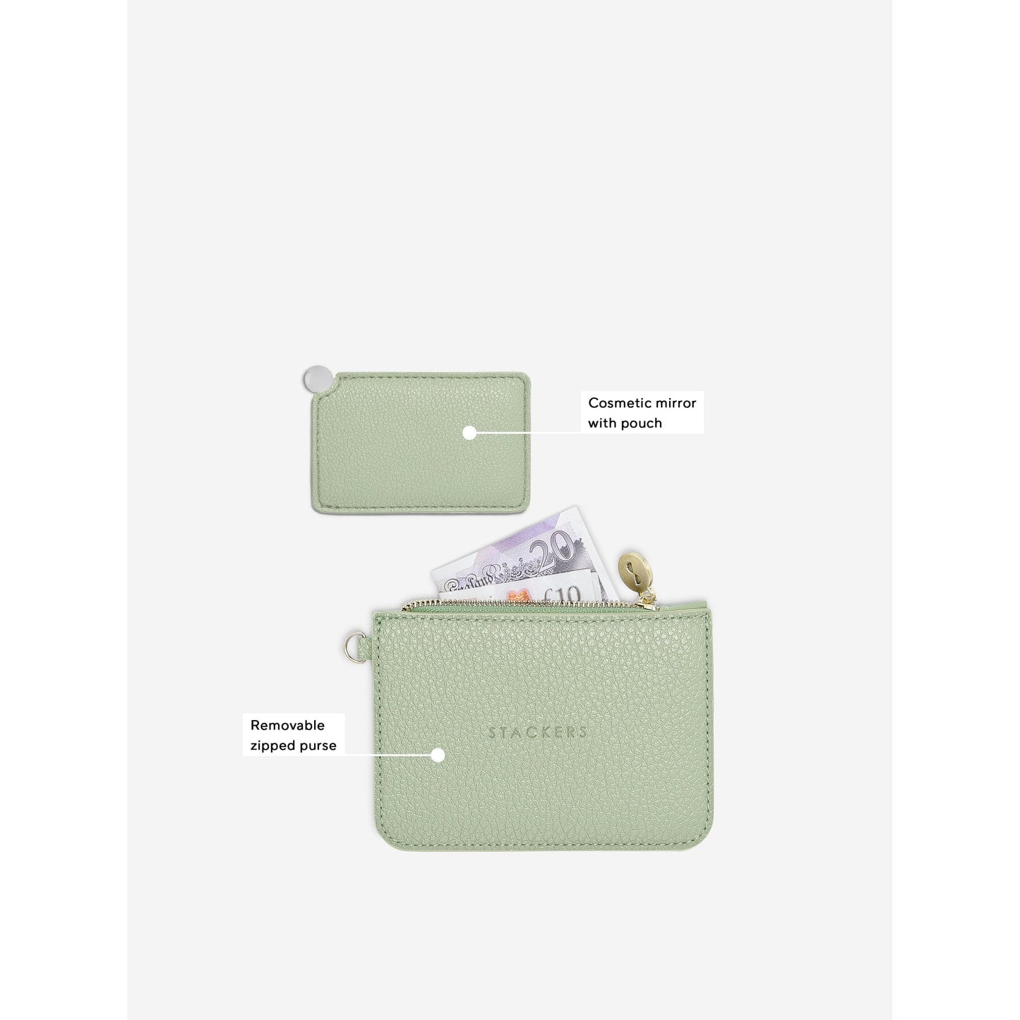 Ladies Small Green Backpack 76214