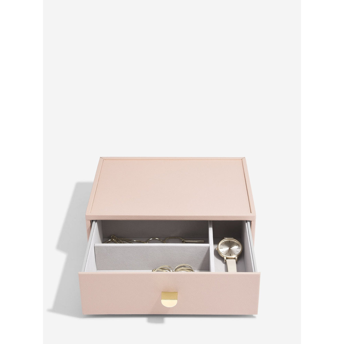 Ladies Faux Leather Display Classic Jewellery Set of 3 Box 75887