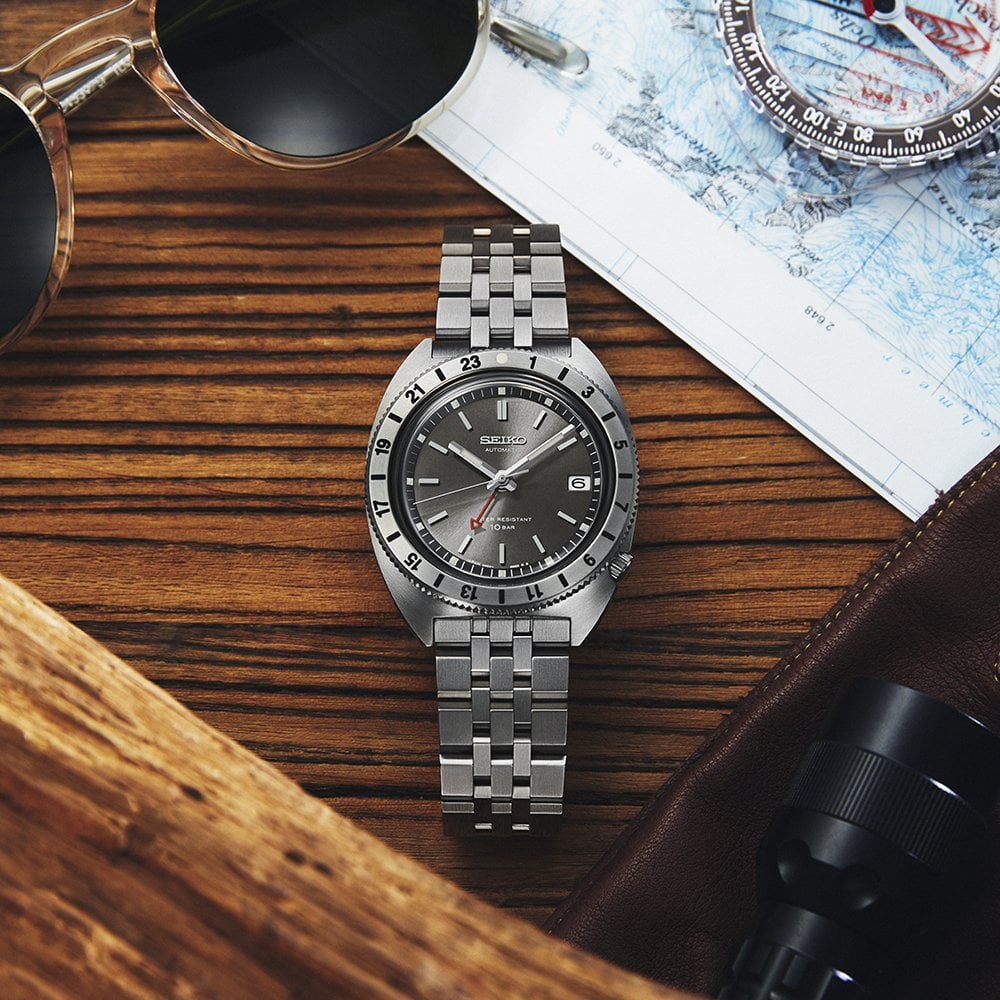 Prospex Navigator Timer GMT Automatic Steel Watch SPB411J1