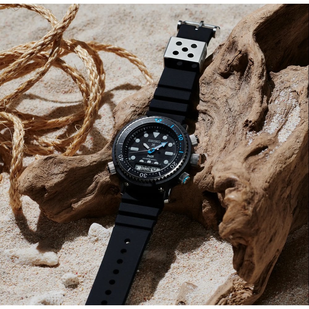 Prospex Solar Divers Duo Watch, Alarm 'Arnie' SNJ035P1