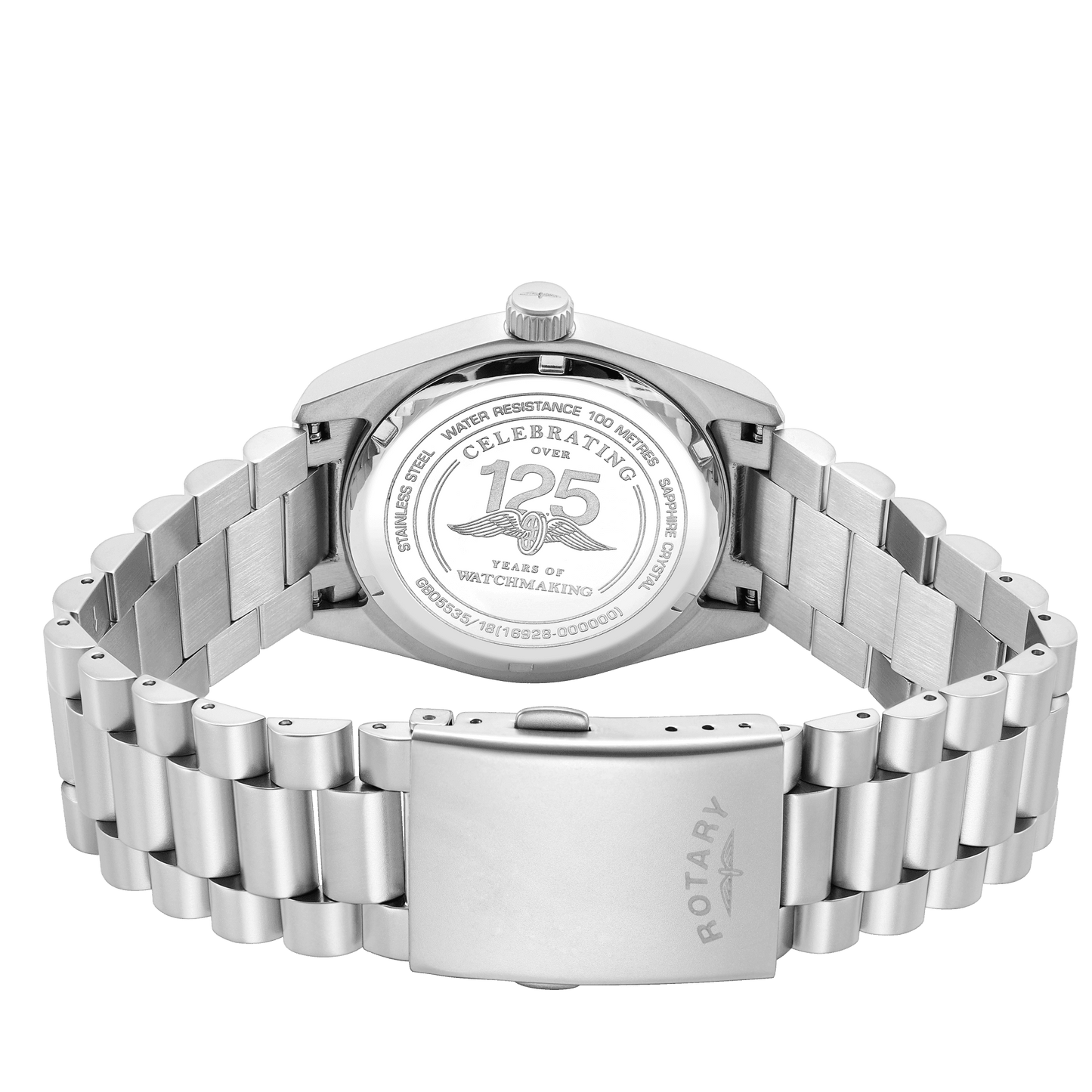 Gents Steel Quartz Field Watch on Bracelet GB05535/18