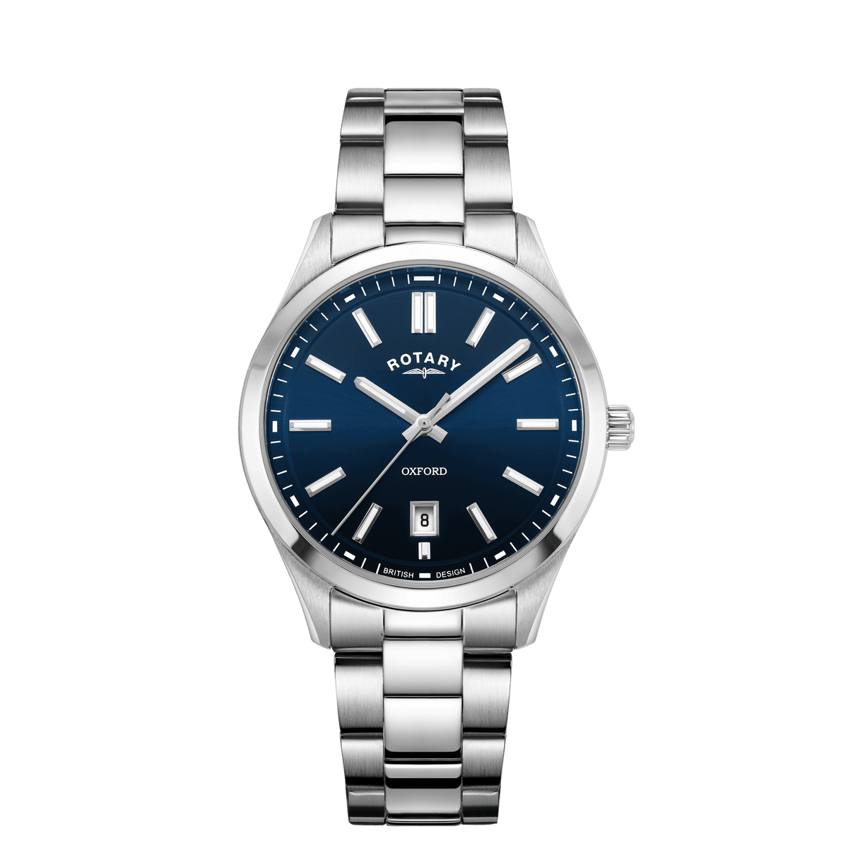Gents Steel Quartz Watch on Bracelet Oxford GB05520/05