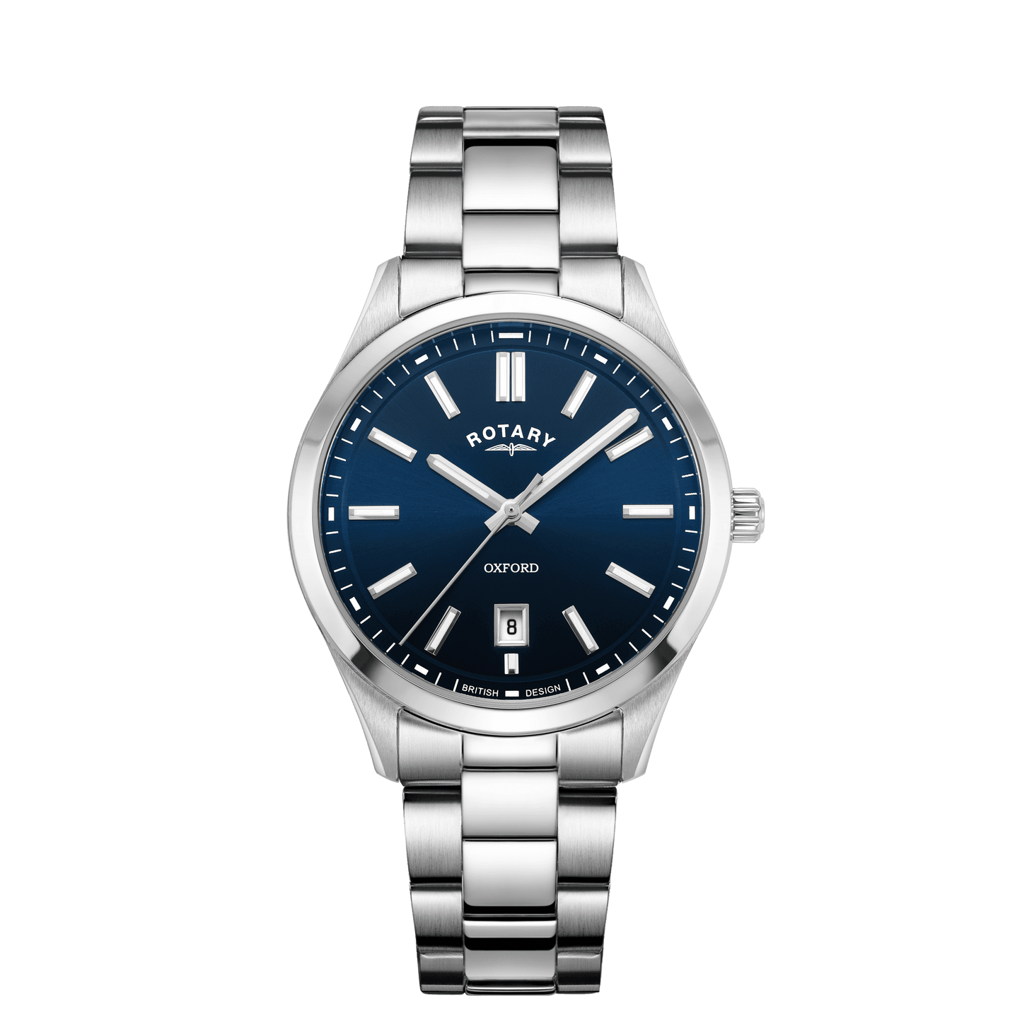 Gents Steel Quartz Watch on Bracelet Oxford GB05520/05