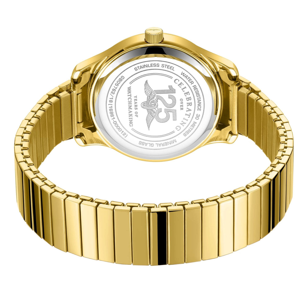 Gents Gold Tone Everyday Watch on Expanding Bracelet RGB05762/18