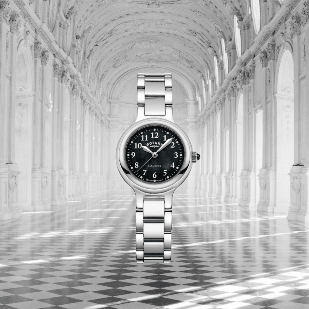 Ladies Steel Battery Watch on Bracelet 'Elegance' LB05135/38