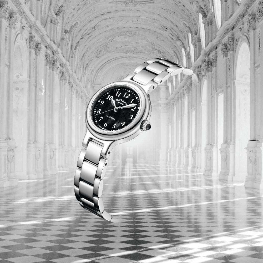 Ladies Steel Battery Watch on Bracelet 'Elegance' LB05135/38