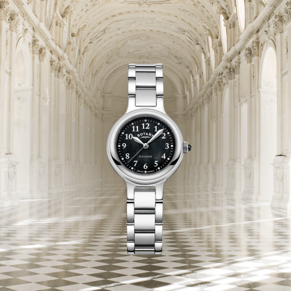 Ladies Steel Battery Watch on Bracelet 'Elegance' LB05135/38