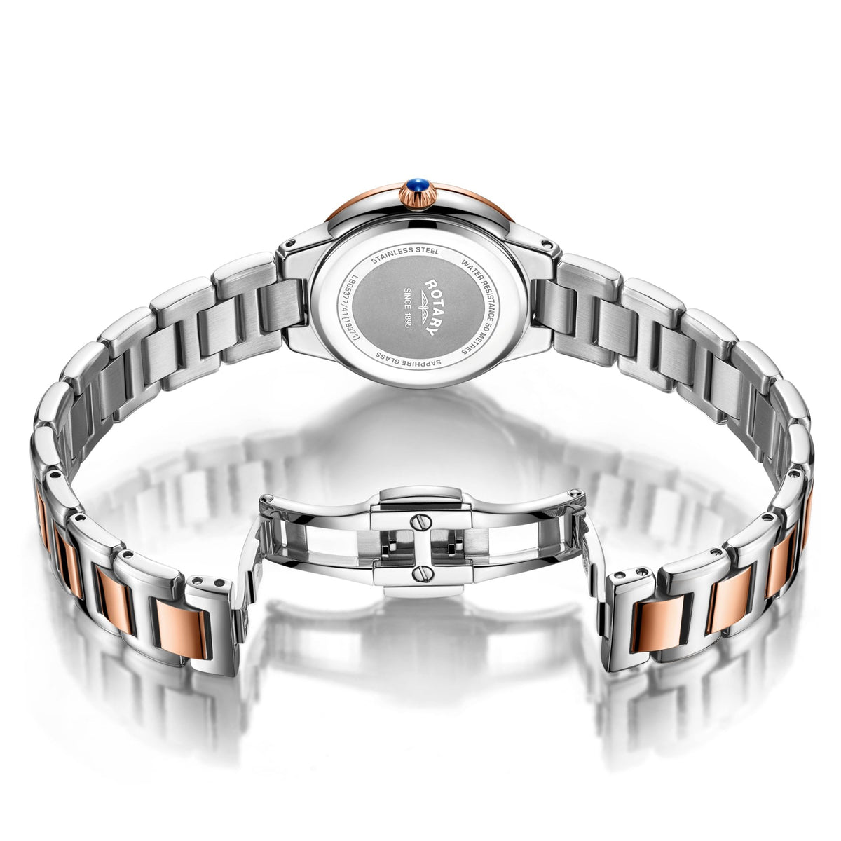 Ladies Two Tone Quartz Watch on Bracelet Kensington LB05377/41