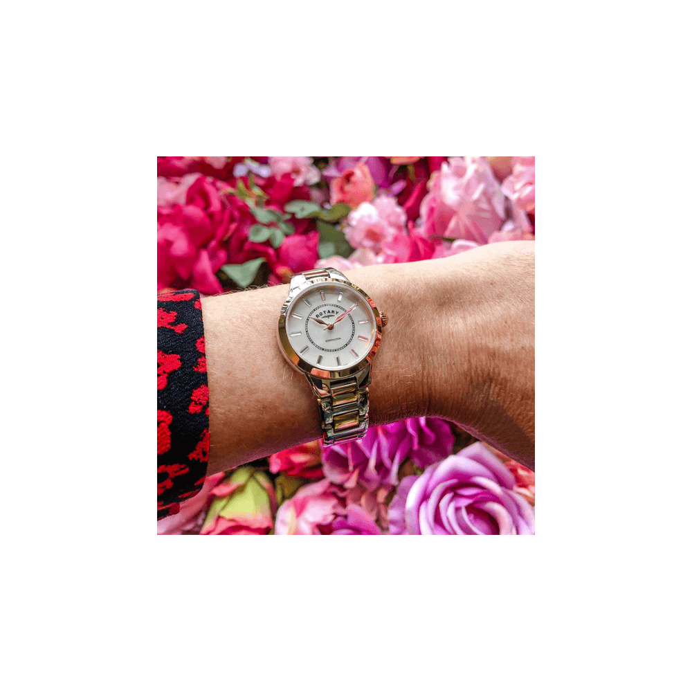 Ladies Two Tone Quartz Watch on Bracelet Kensington LB05377/41