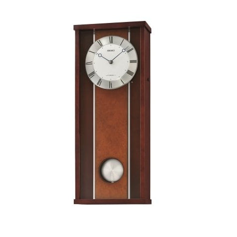 Wooden Musical Pendulum Battery Wall Clock QXM396B