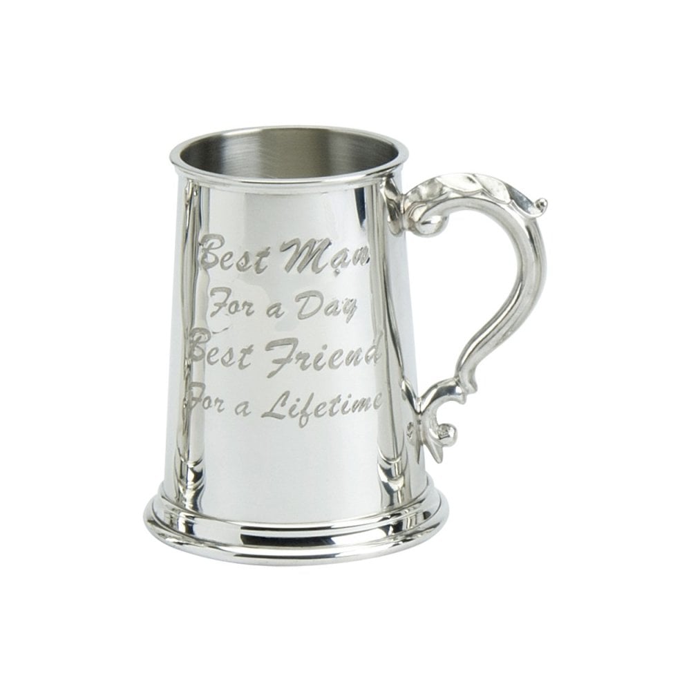1 Pint Best Man Pewter Tankard 63800