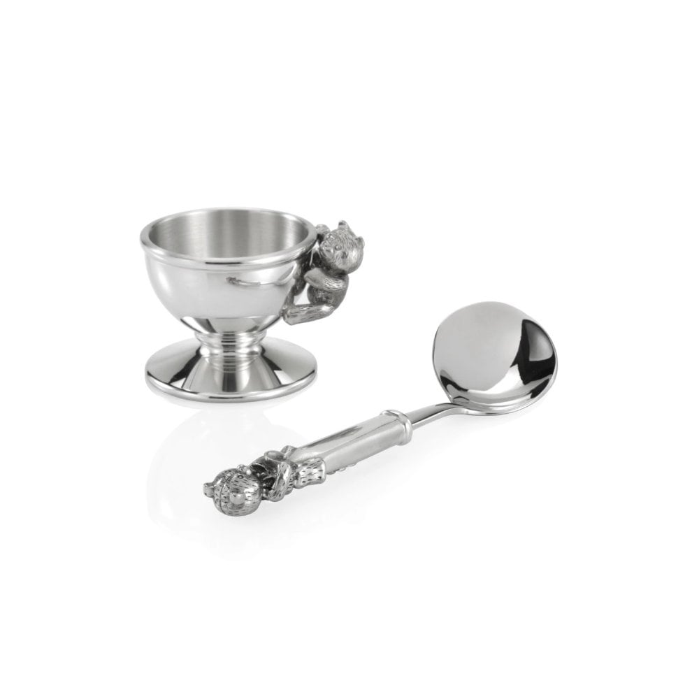 Royal Selangor Pewter Egg Cup & Spoon Childs Set 0E0636