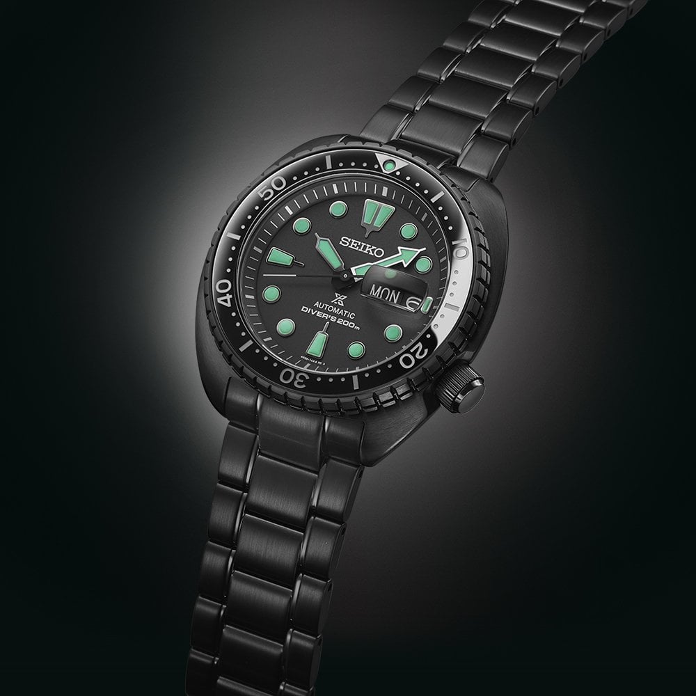 Prospex Turtle Automatic Divers Watch Night Vision SRPK43K1