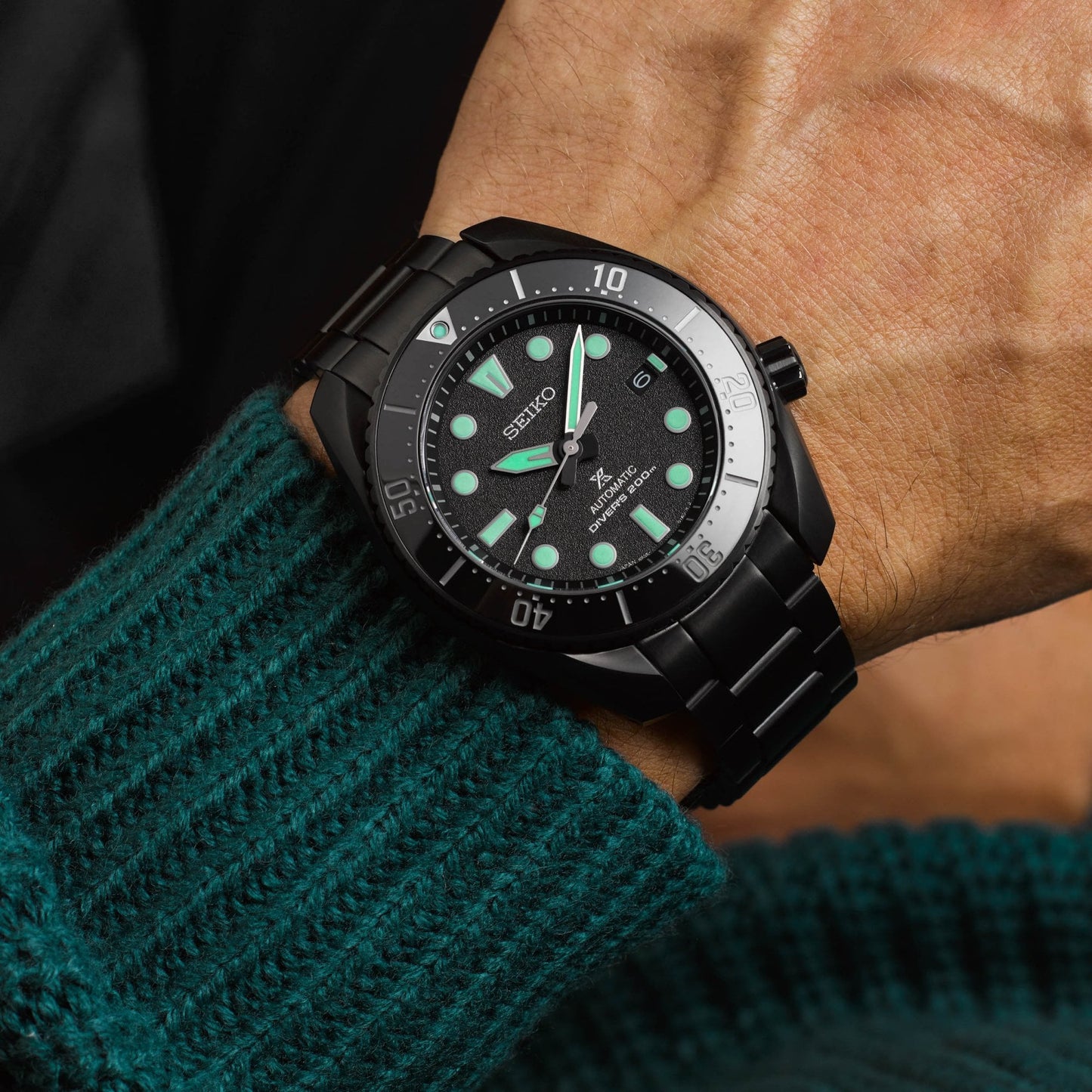 Prospex Diver's Automatic Sumo Watch 'Night Vision' SPB433J1