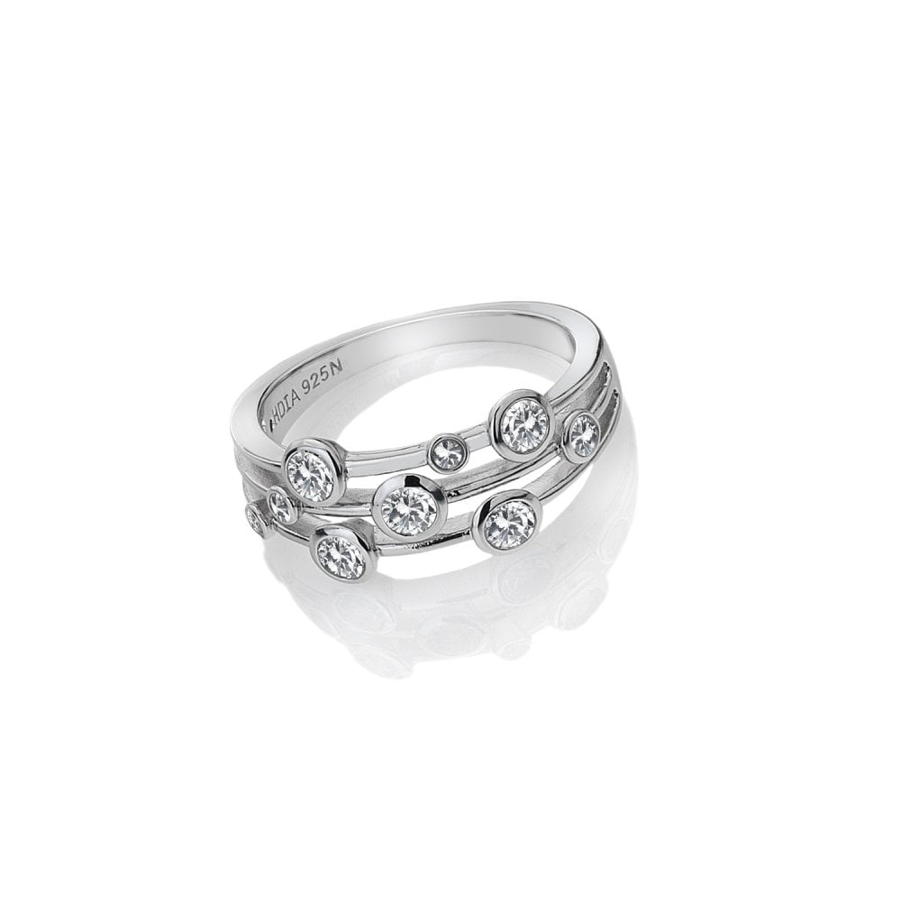Sterling Silver Tender Statement Ring DR207