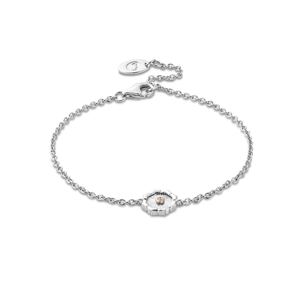 Silver & Gold Nos Da Bracelet 3SNDA0721