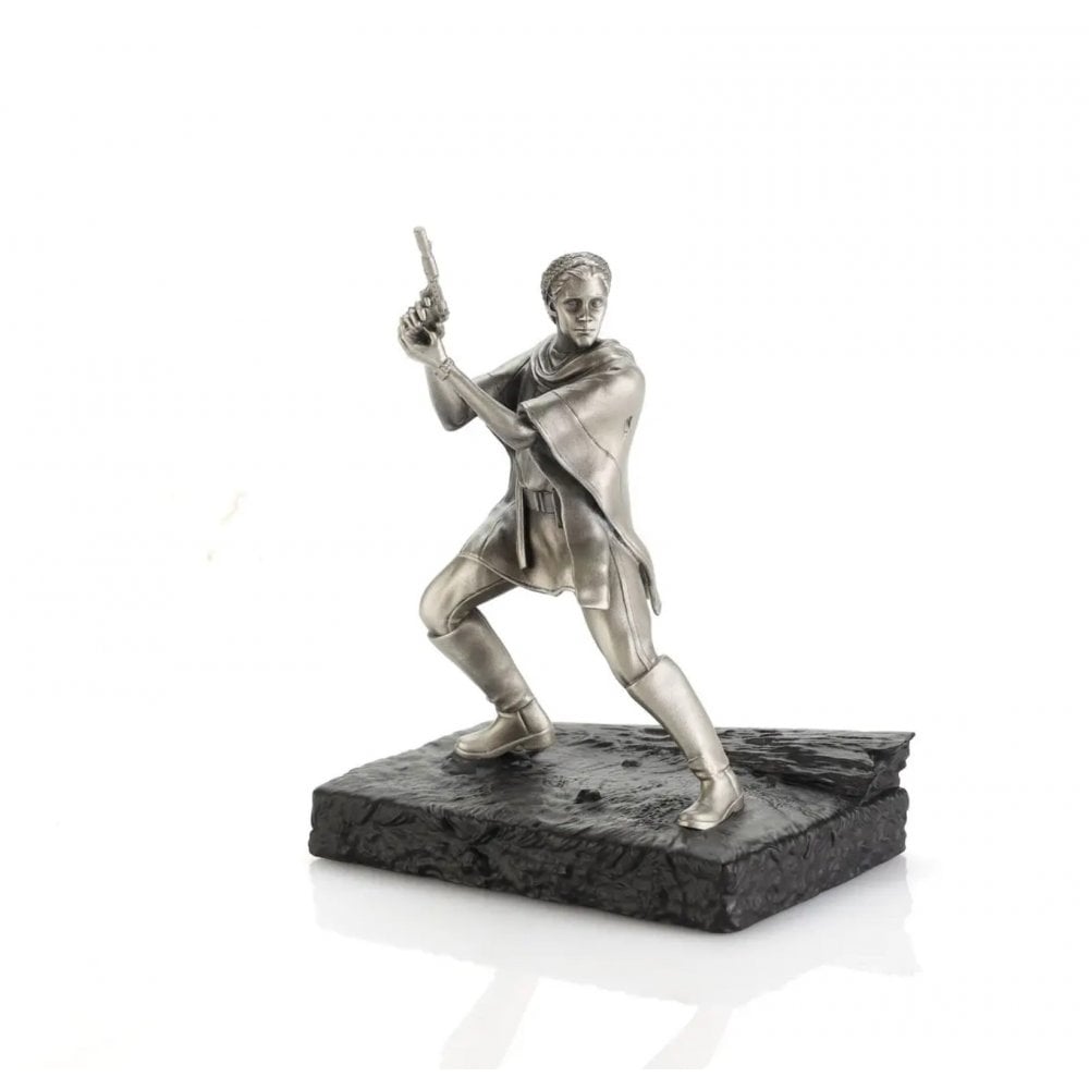 Pewter Star Wars Leia Organa Endor Figurine 0179059