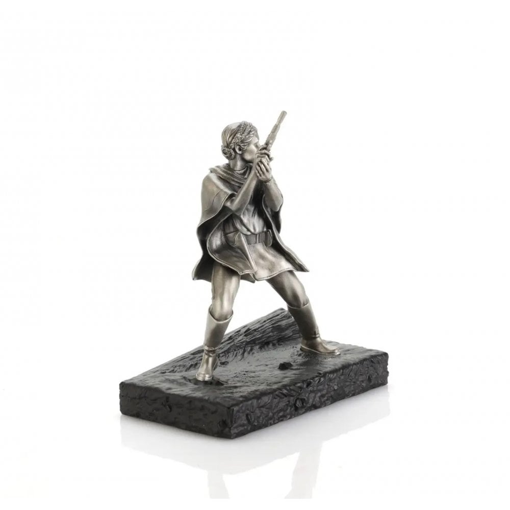 Pewter Star Wars Leia Organa Endor Figurine 0179059