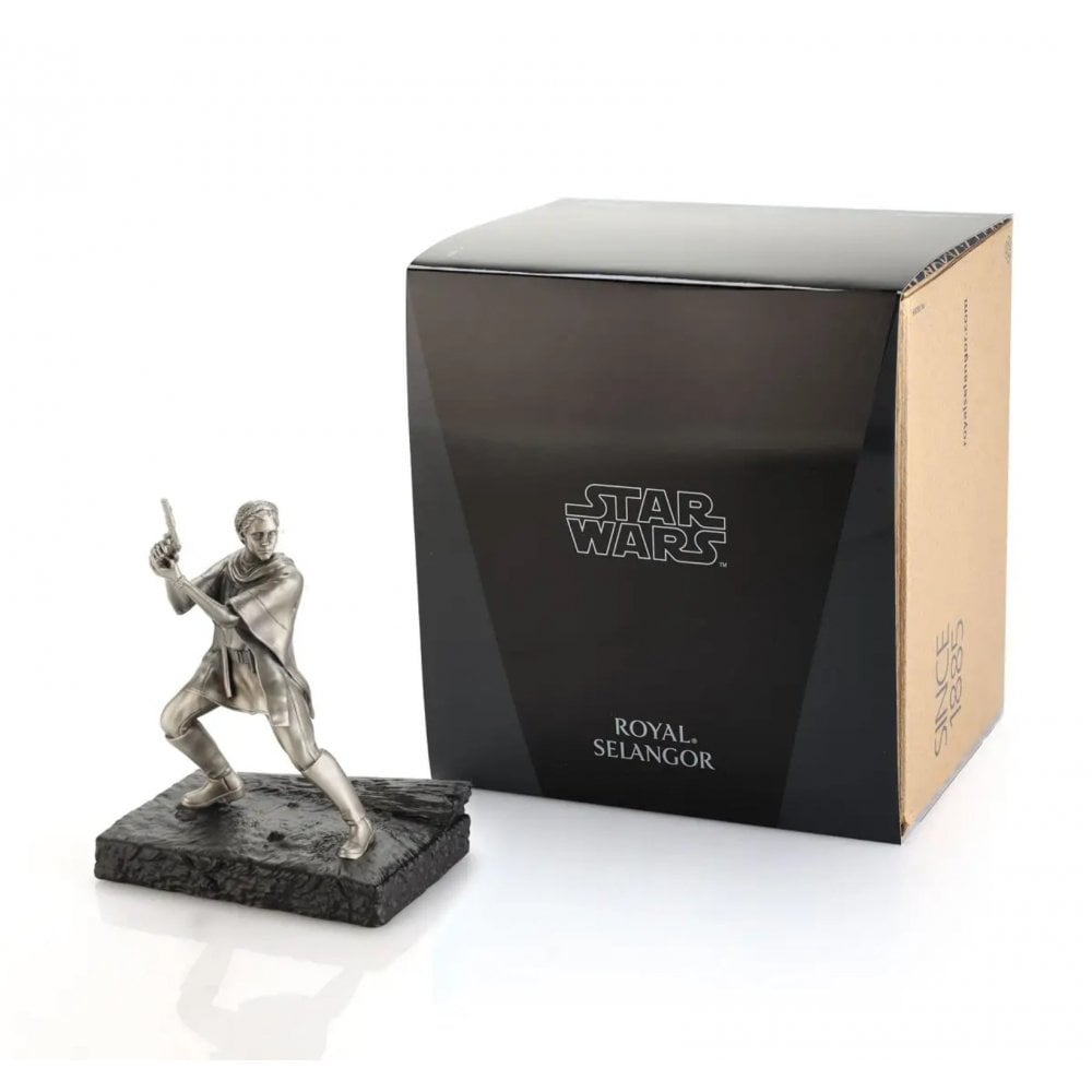 Pewter Star Wars Leia Organa Endor Figurine 0179059