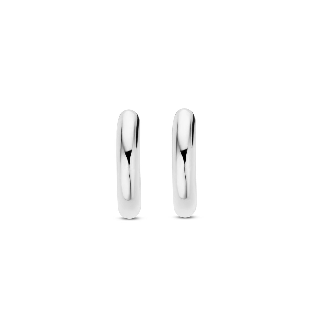 Sterling Silver Mini Huggies 7954SI