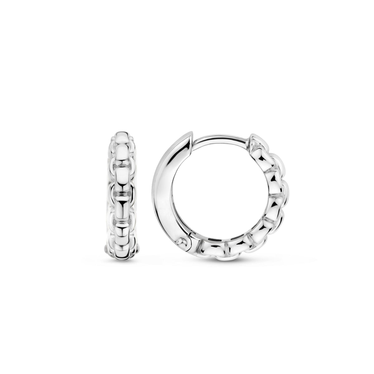 Sterling Silver Small Hoop Earrings 7961SI