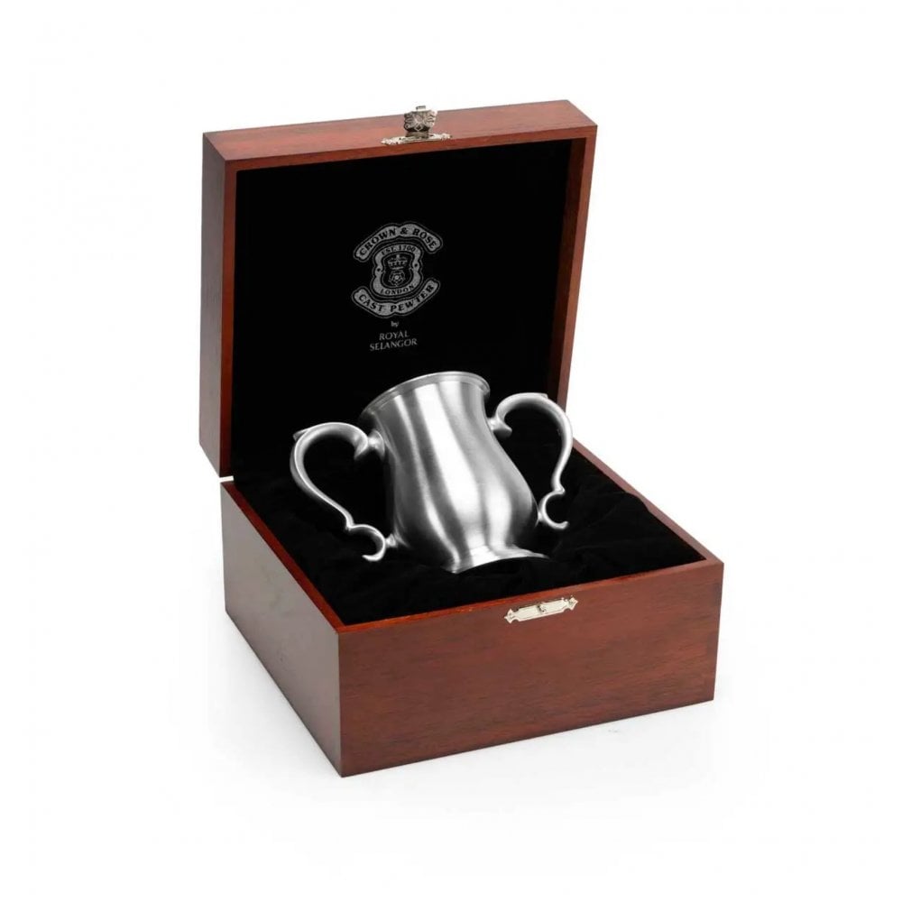 Pewter Crown & Rose Loving Cup 0092109G