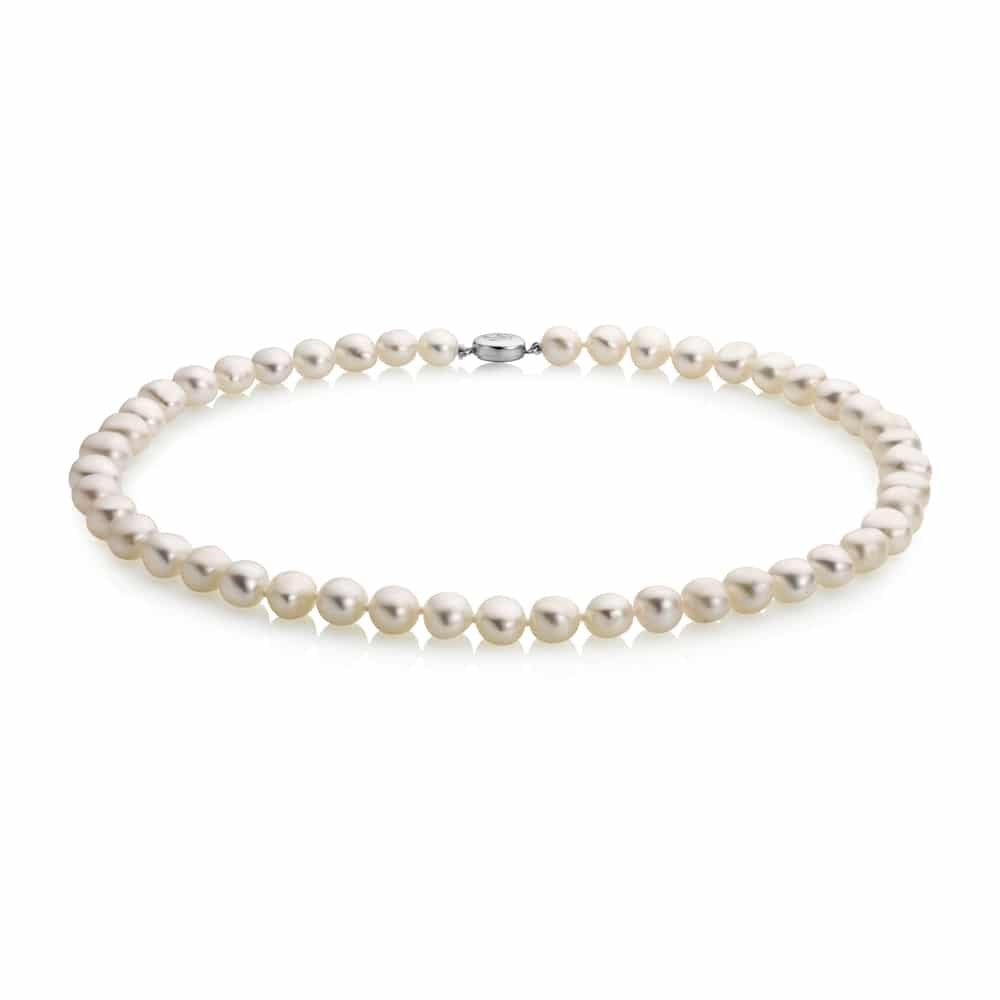 Sterling Silver Baroque Freshwater Pearl 18'' Necklace 1520248