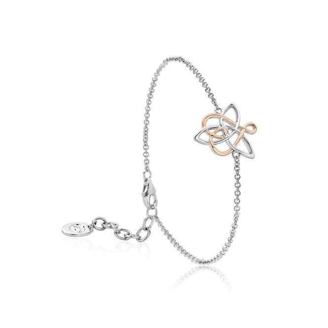 Ladies Silver and Gold Fairies Of The Mine Bracelet 3SETL0229