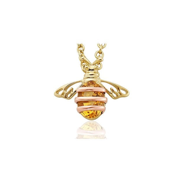 9ct Gold Ladies Hoey Bee Pendant HNBCP