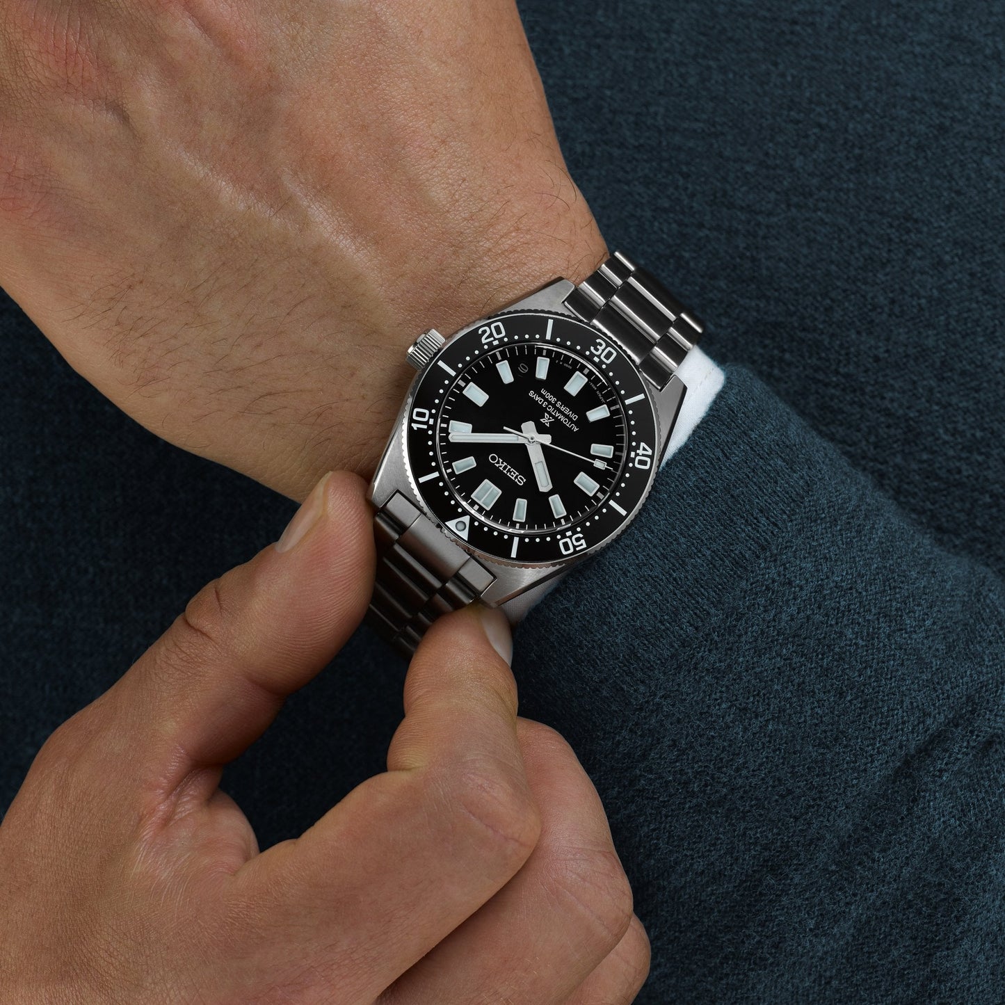Prospex Divers Automatic Watch 1965 Revival Cove Black SPB453J1