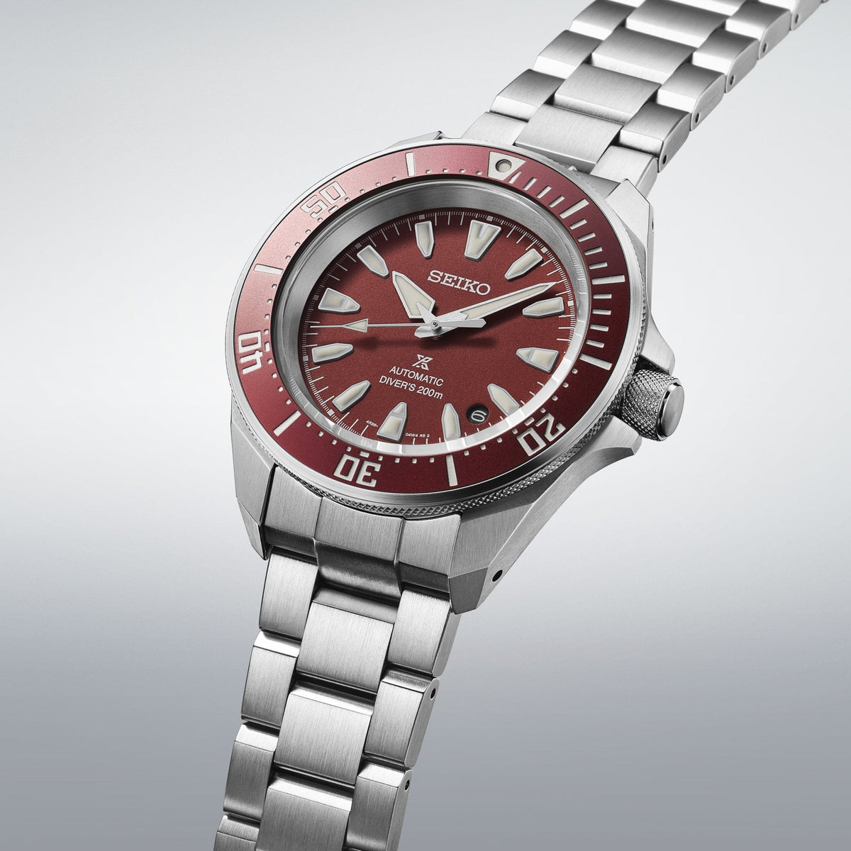 Prospex Steel Automatic Divers Watch Red Shog-urai SRPL11K1