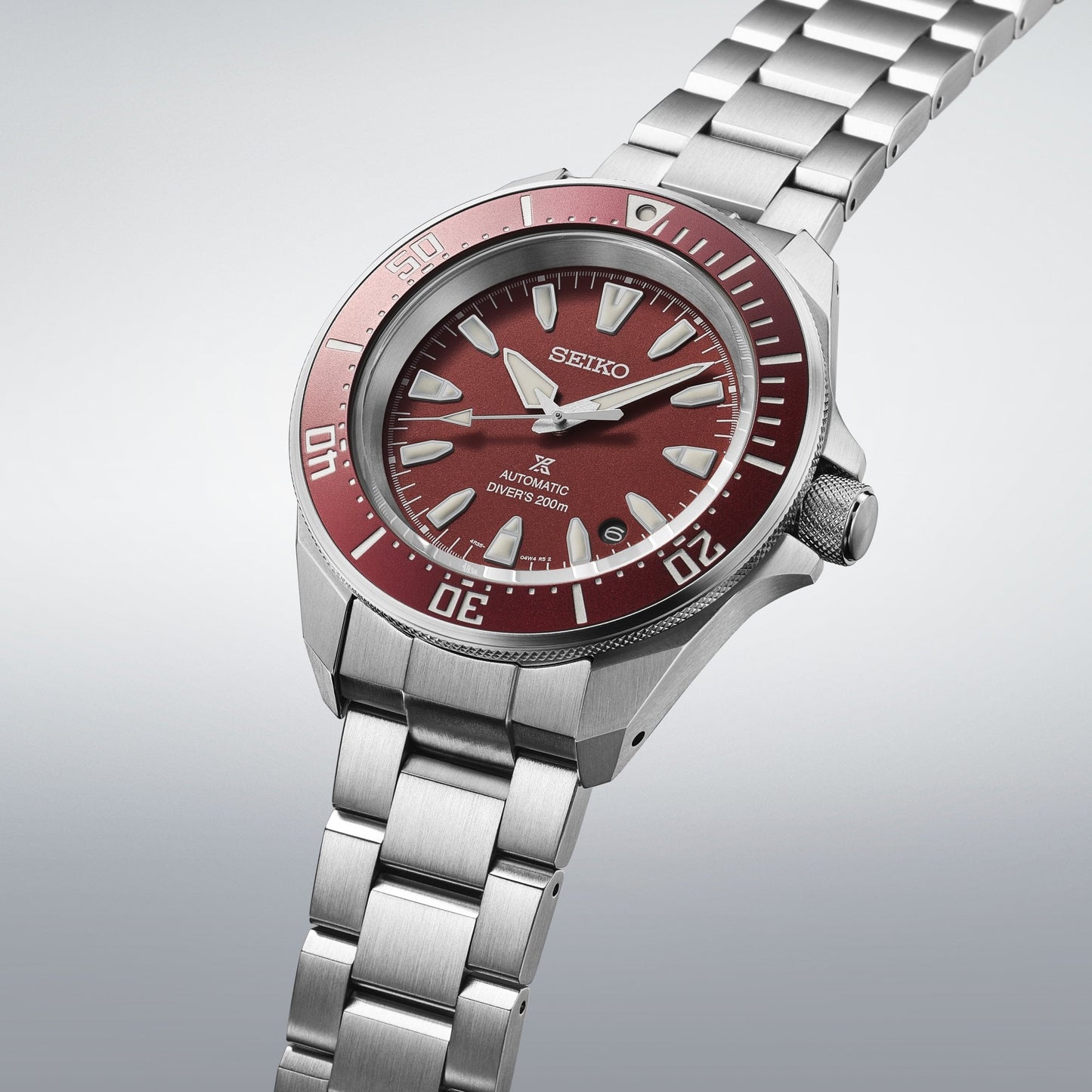 Prospex Steel Automatic Divers Watch Red Shog-urai SRPL11K1