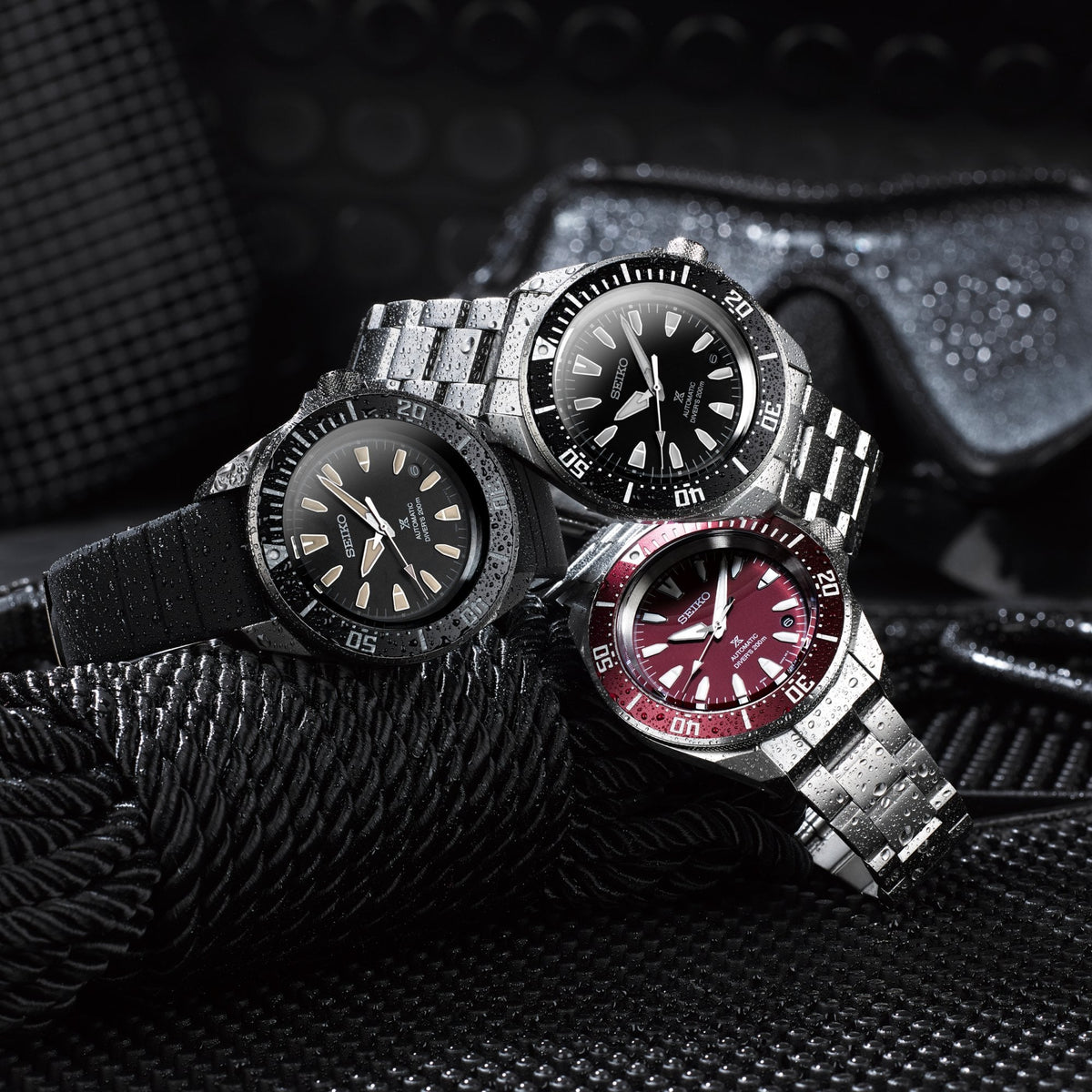 Prospex Steel Automatic Divers Watch Red Shog-urai SRPL11K1