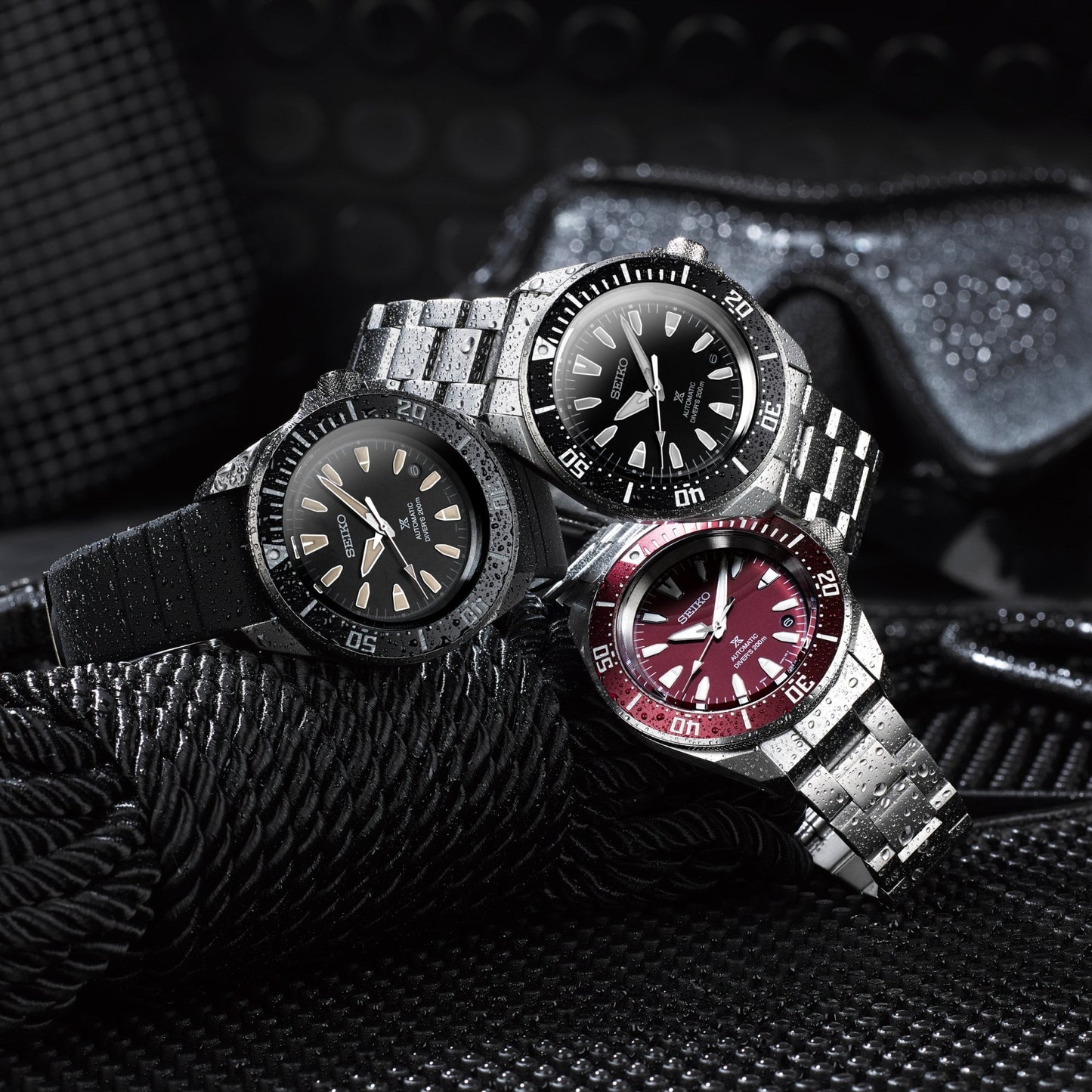 Prospex Steel Automatic Divers Watch Red Shog-urai SRPL11K1
