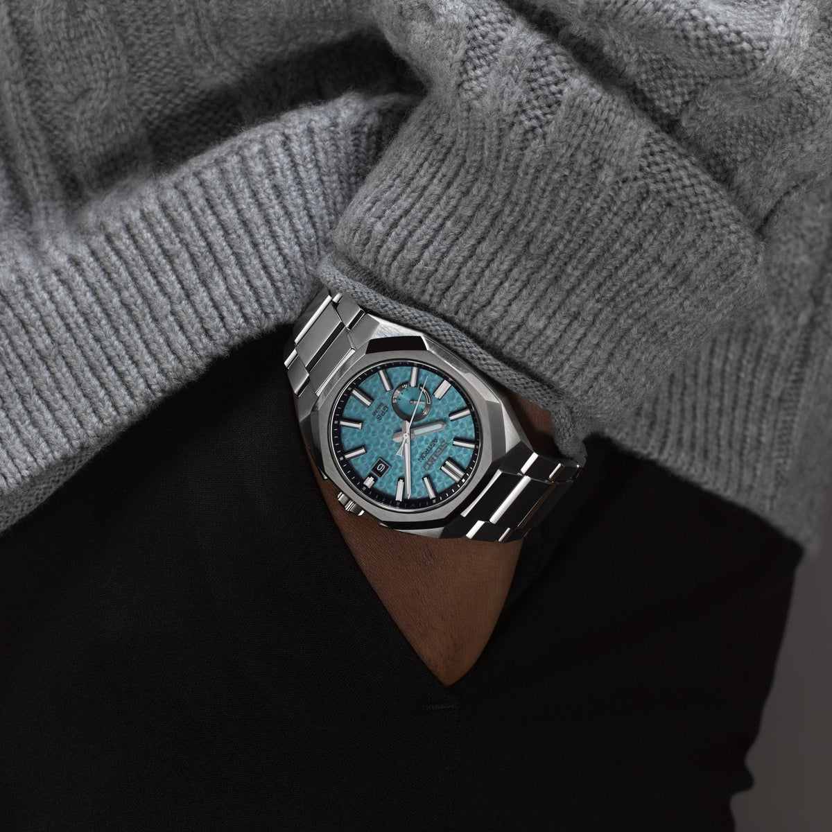 Titanium Solar Watch Starfull Sky Limited Edition SSJ027J1