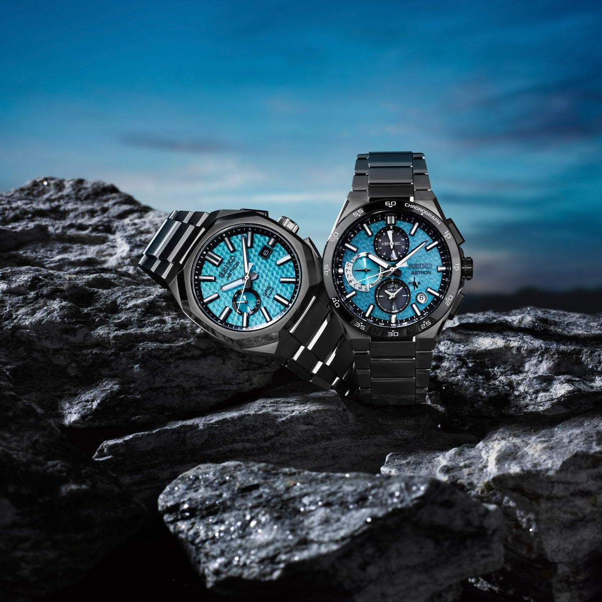 Titanium Solar Watch Starfull Sky Limited Edition SSJ027J1