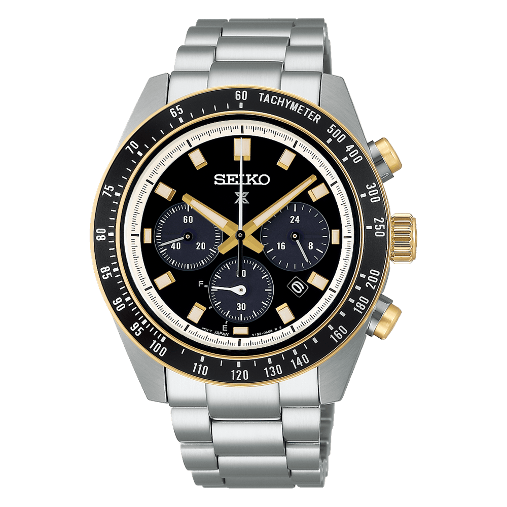 Prospex Solar Steel Speedtimer Watch 'Circuit Race' SSC941P1