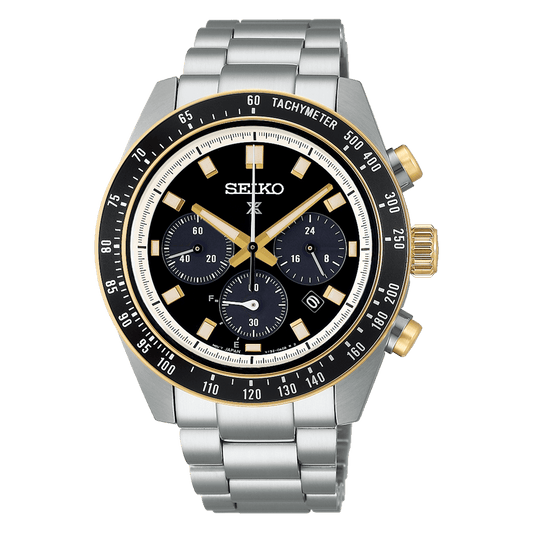 Prospex Solar Steel Speedtimer Watch 'Circuit Race' SSC941P1
