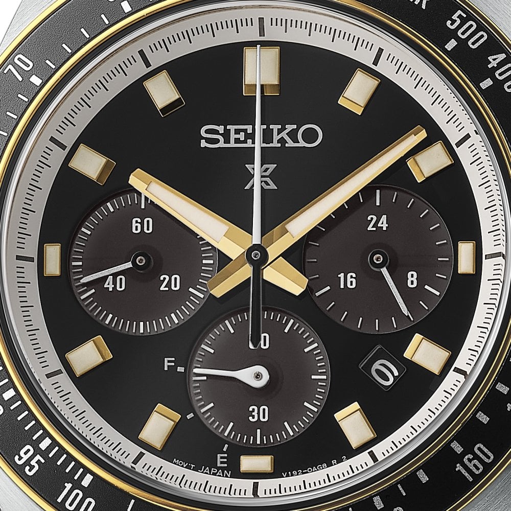 Prospex Solar Steel Speedtimer Watch 'Circuit Race' SSC941P1