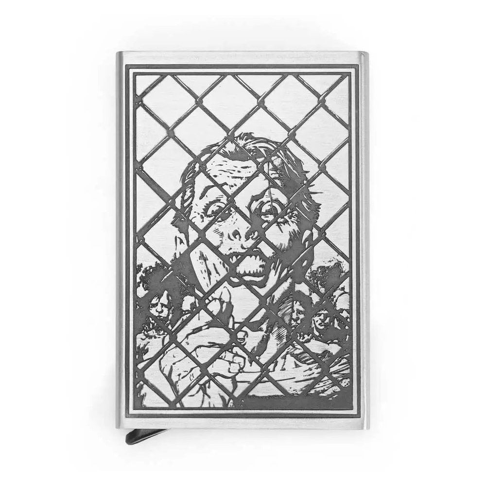 Joker Credit Card Holder in Pewter 0160017