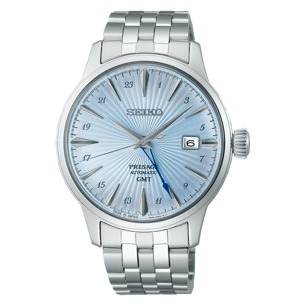 Presage Stainless Steel Automatic GMT Watch Skydiving SSK037J1