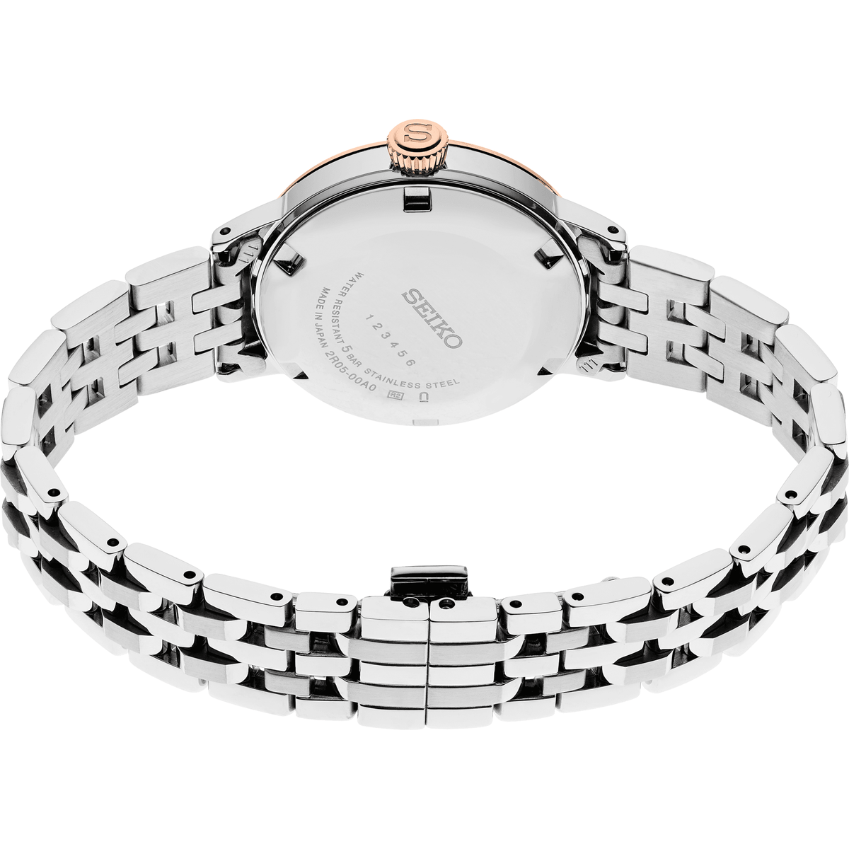 Presage Ladies Steel Automatic Diamond Set Watch SRE009J1
