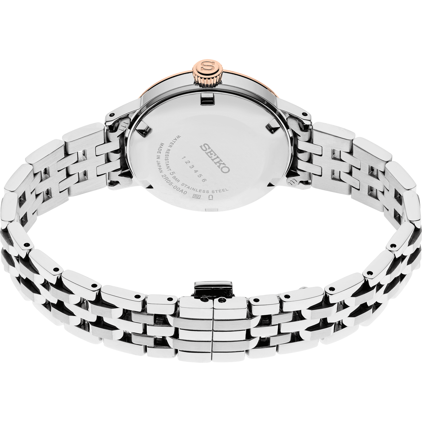 Presage Ladies Steel Automatic Diamond Set Watch SRE009J1