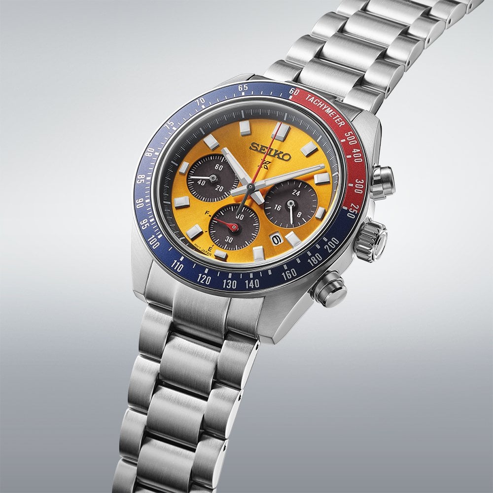 Prospex Steel Solar Chronograph Watch on Bracelet SSC947P1
