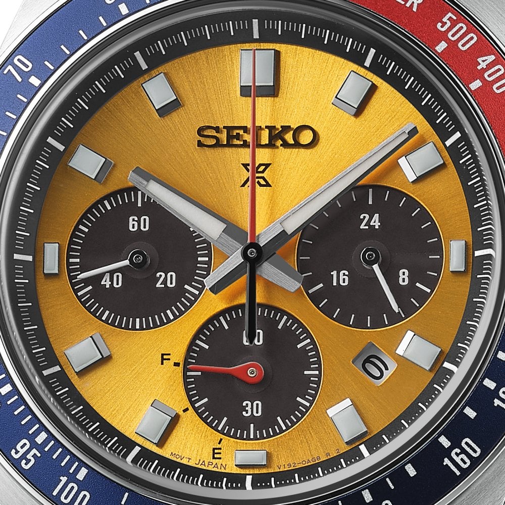 Prospex Steel Solar Chronograph Watch on Bracelet SSC947P1